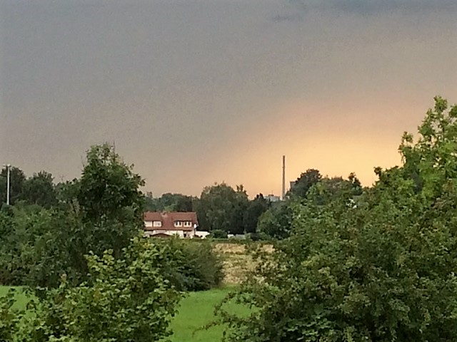 Der Regen kommt Dortmund-Ems Kanal
