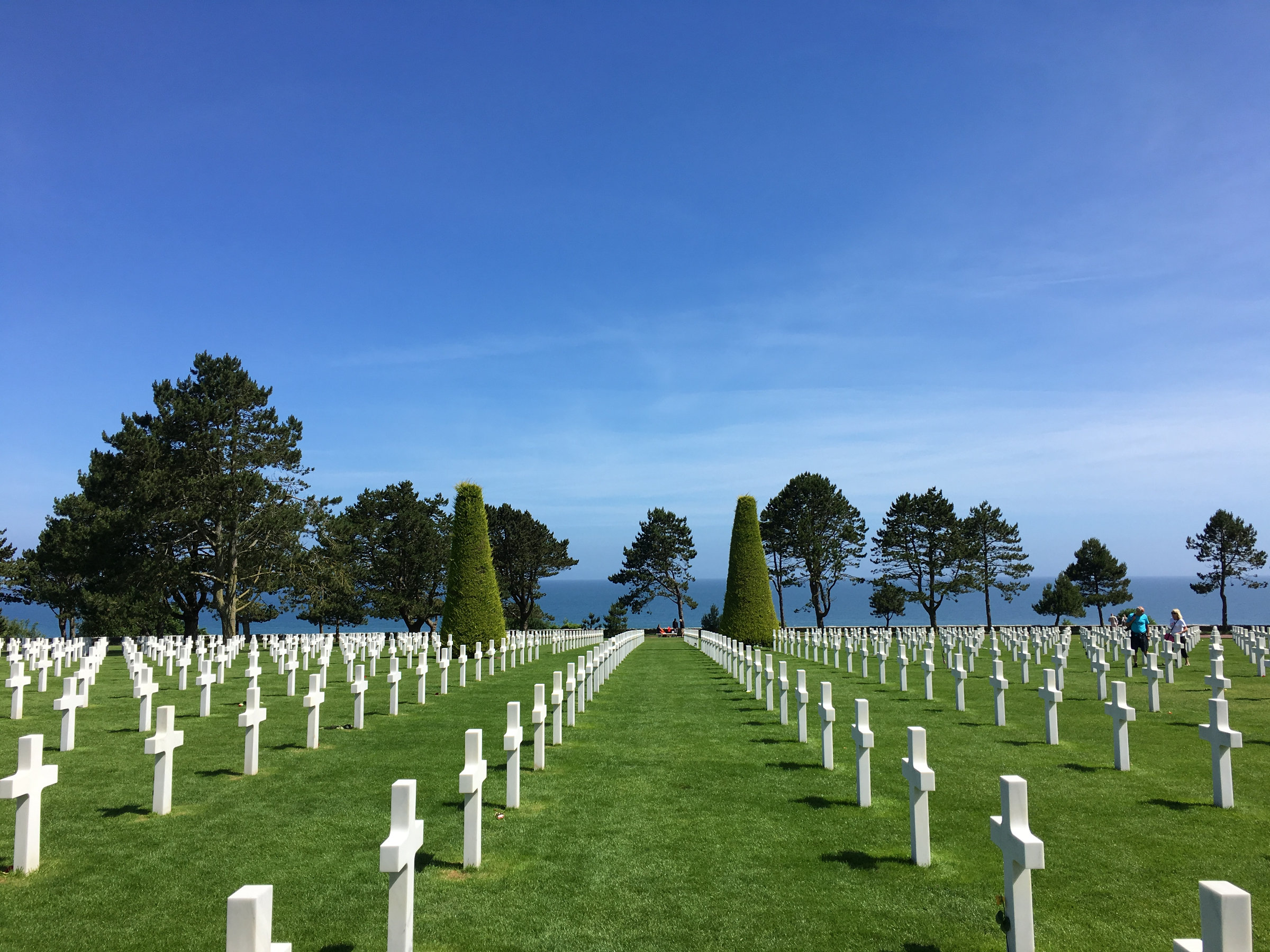 Normandie amerikanischer Soldatenfriedhof