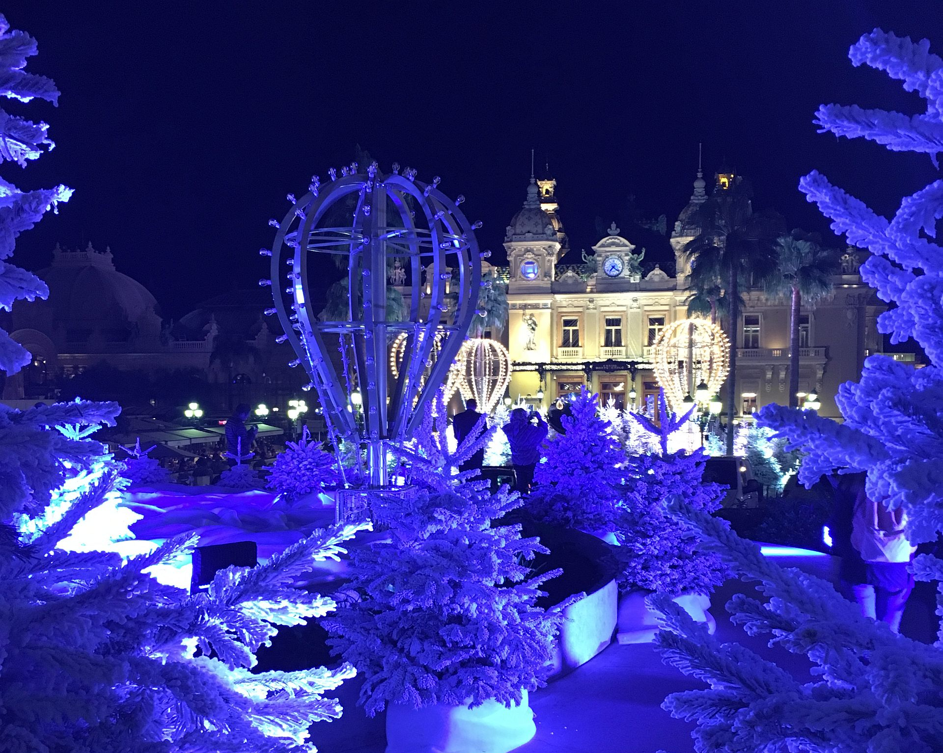 Blick auf das Casino in Monte Carlo