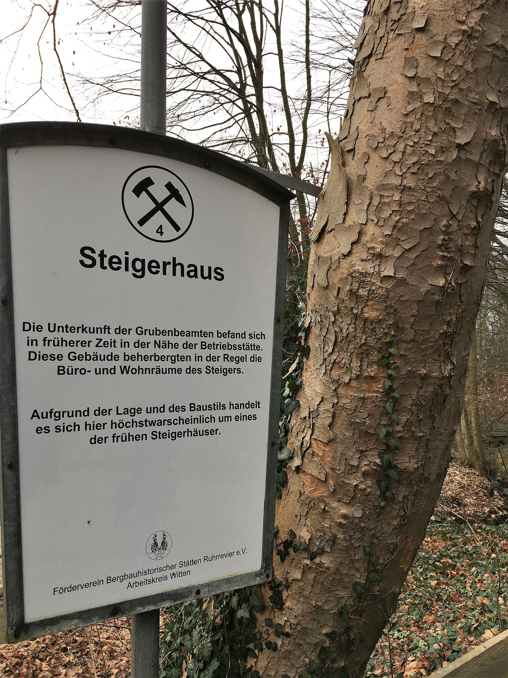 Muttental Steigerhaus Beschreibung